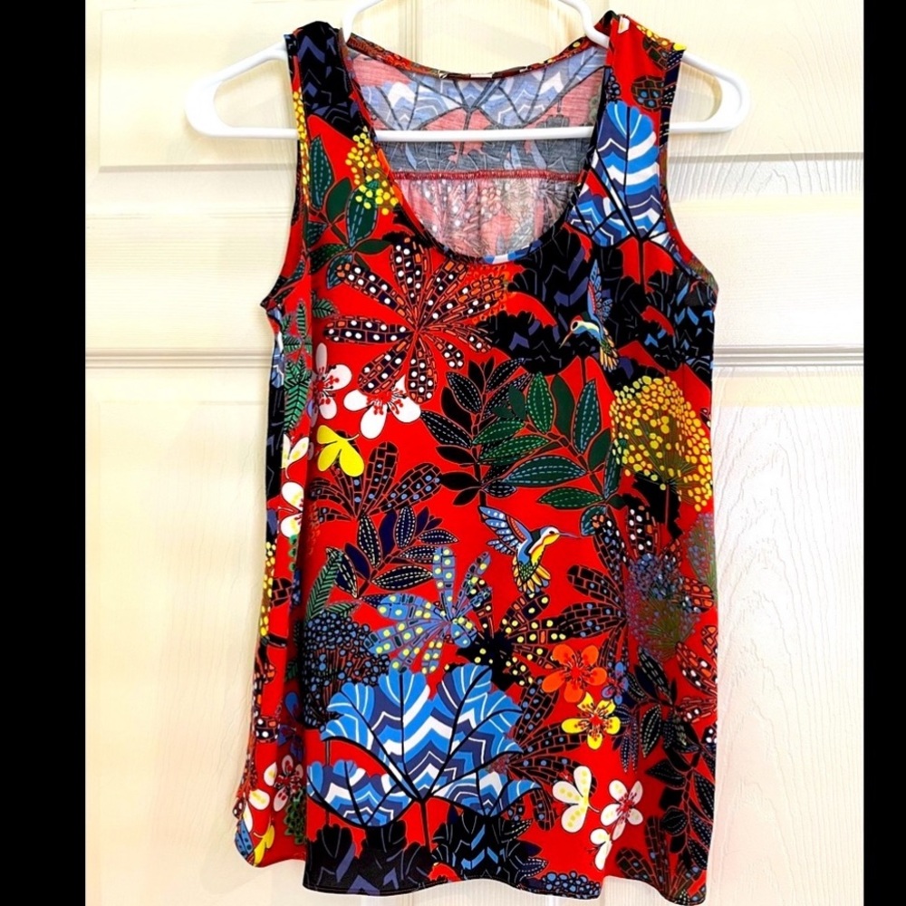 LOFT very colorful sleeveless top